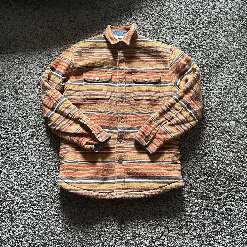 Pendleton Jacket Mens Medium Multicolor Striped S… - image 1